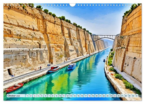Produktbild: Kalimera Griechenland (Wandkalender 2026 DIN A3 quer), CALVENDO Monatskalender