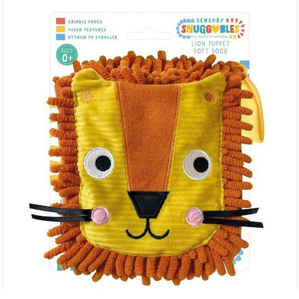 Produktbild: Sensory Snuggables Roar! Hand-Puppet Cloth Book