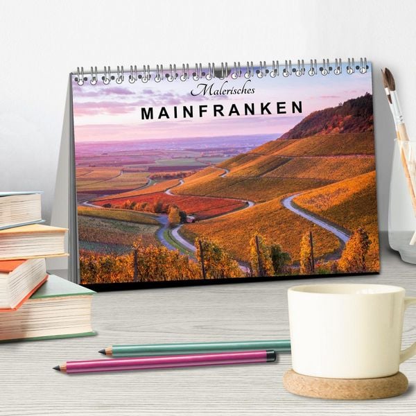 Produktbild: Malerisches Mainfranken (Tischkalender 2026 DIN A5 quer), CALVENDO Monatskalender