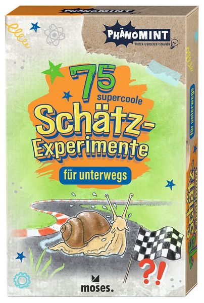 Produktbild: Ph&auml;noMINT 75 supercoole Sch&auml;tz-Experimente f&uuml;r unterwegs