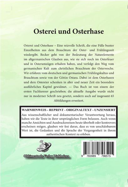 Produktbild: Osterei und Osterhase