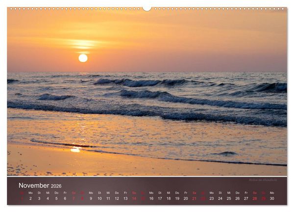 Produktbild: Farben am Meer (Wandkalender 2026 DIN A2 quer), CALVENDO Monatskalender
