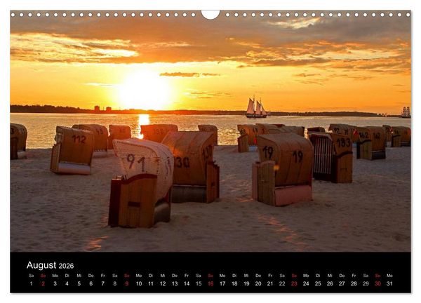 Produktbild: Malerische Kieler F&ouml;rde (Wandkalender 2026 DIN A3 quer), CALVENDO Monatskalender