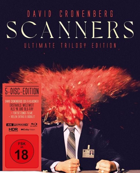 Scanners - Ultimate Edition (4K Ultra HD+4 Blu-rays)