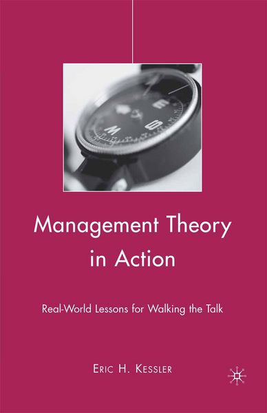 Produktbild: Management Theory in Action