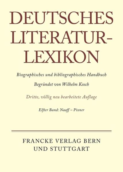 Produktbild: Deutsches Literatur-Lexikon / Naaff - Pixner