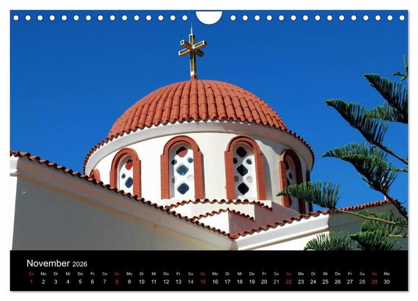 Produktbild: Griechenland - Insel Kreta (Wandkalender 2026 DIN A4 quer), CALVENDO Monatskalender
