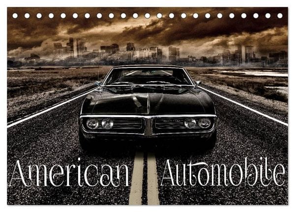 Produktbild: American Automobile (Tischkalender 2026 DIN A5 quer), CALVENDO Monatskalender