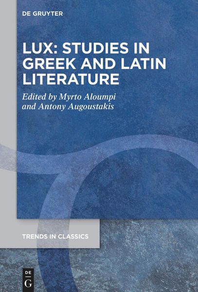Produktbild: LUX: Studies in Greek and Latin Literature