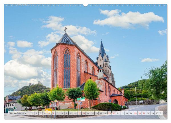 Produktbild: Oberwesel Impressionen (Wandkalender 2026 DIN A2 quer), CALVENDO Monatskalender