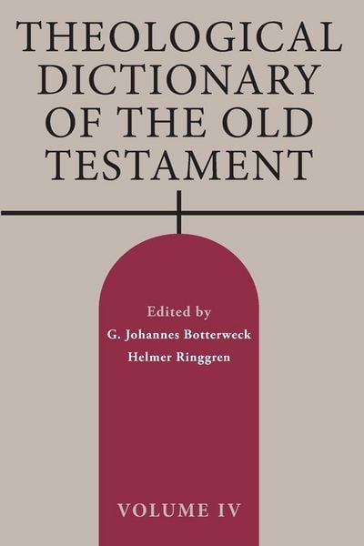 Produktbild: Theological Dictionary of the Old Testament, Volume IV
