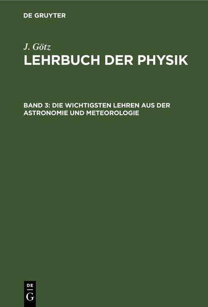 Produktbild: Die wichtigsten Lehren aus der Astronomie und Meteorologie