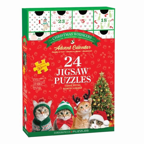Produktbild: Puzzle Adventskalender - Christmas Whiskers