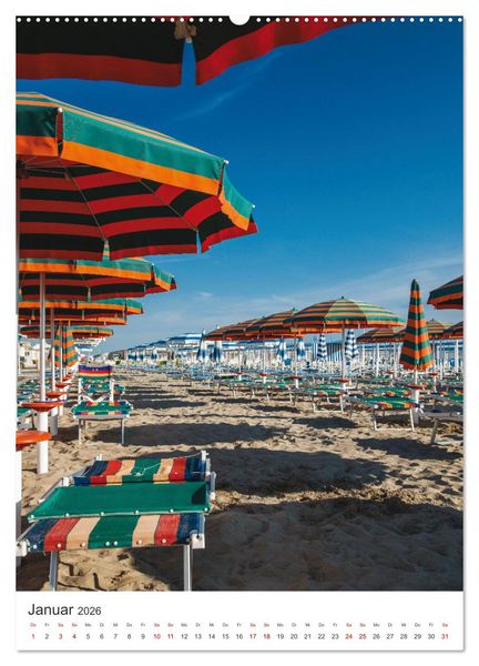 Produktbild: Rimini Die italienische Adriak&uuml;ste (Wandkalender 2026 DIN A2 hoch), CALVENDO Monatskalender