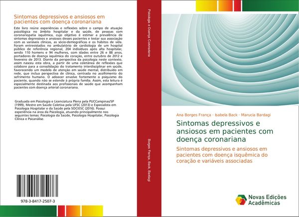 Produktbild: Sintomas depressivos e ansiosos em pacientes com doen&ccedil;a coronariana