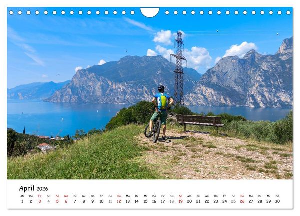 Produktbild: Nago-Torbole, der sch&ouml;ne Norden vom Gardasee (Wandkalender 2026 DIN A4 quer), CALVENDO Monatskalender