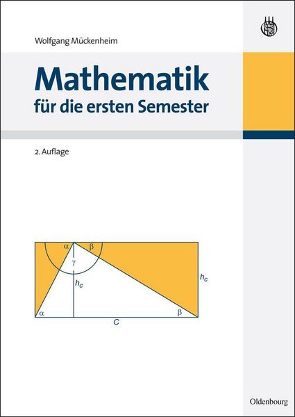 Produktbild: Mathematik f&uuml;r die ersten Semester