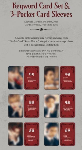 ENHYPEN Lyrics Guide Binder Book
