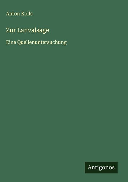 Produktbild: Zur Lanvalsage