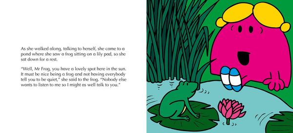 Produktbild: Hargreaves, A: Little Miss Chatterbox and the Frog Prince