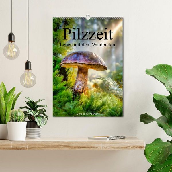 Produktbild: Pilzzeit - Leben auf dem Waldboden (Wandkalender 2027 DIN A3 hoch), CALVENDO Monatskalender