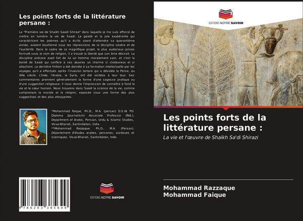 Produktbild: Les points forts de la litt&eacute;rature persane :