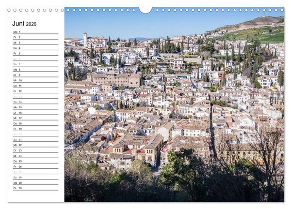 Produktbild: Andalusien (Wandkalender 2026 DIN A3 quer), CALVENDO Monatskalender