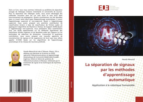 Produktbild: La s&eacute;paration de signaux par les m&eacute;thodes d'apprentissage automatique