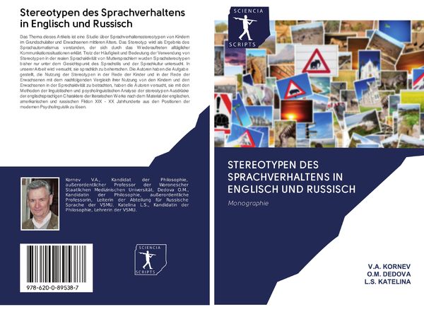 Produktbild: Stereotypen des Sprachverhaltens in Englisch und Russisch