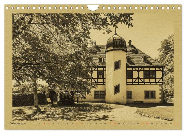 Produktbild: Radebeul - Ein Kalender im Zeitungsstil (Wandkalender 2026 DIN A4 quer), CALVENDO Monatskalender