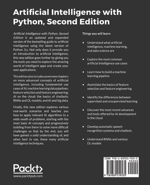 Produktbild: Artificial Intelligence with Python
