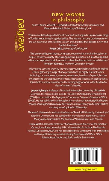 Produktbild: New Waves in Applied Ethics