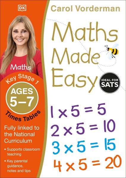 Produktbild: Maths Made Easy: Times Tables, Ages 5-7 (Key Stage 1)