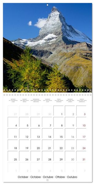 Produktbild: Beautiful Switzerland (Wall Calendar 2027 12 &times; 12 Inch) CALVENDO 12 Month Wall Calendar