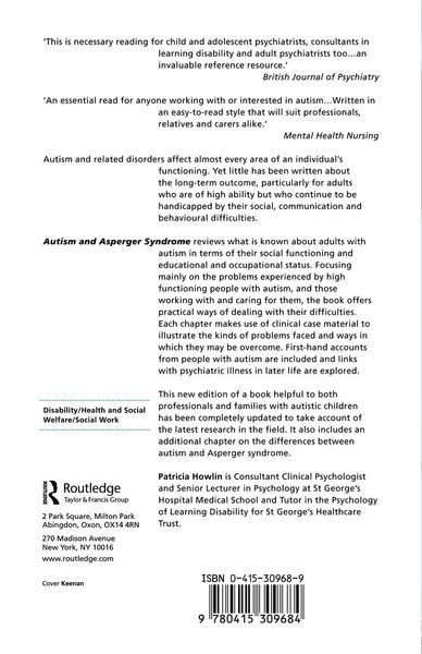 Produktbild: Autism and Asperger Syndrome