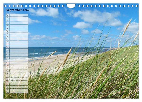 Produktbild: Egmond aan Zee (Wandkalender 2026 DIN A4 quer), CALVENDO Monatskalender