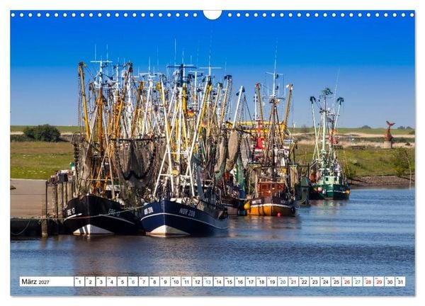 Produktbild: Die deutsche Nordseek&uuml;ste (Wandkalender 2027 DIN A3 quer), CALVENDO Monatskalender