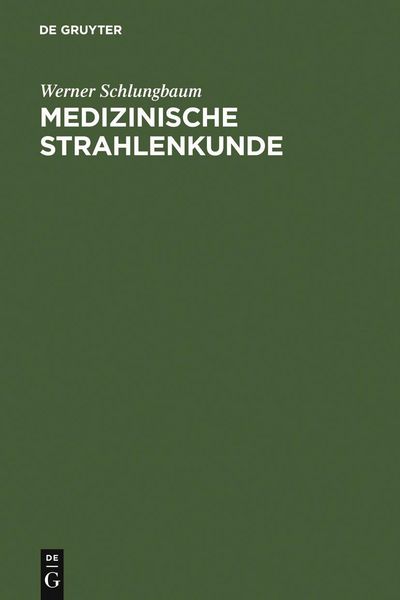 Produktbild: Medizinische Strahlenkunde