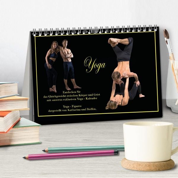 Produktbild: Yoga - Asana (Tischkalender 2027 DIN A5 quer), CALVENDO Monatskalender