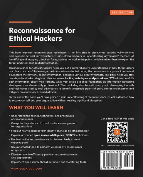 Produktbild: Reconnaissance for Ethical Hackers