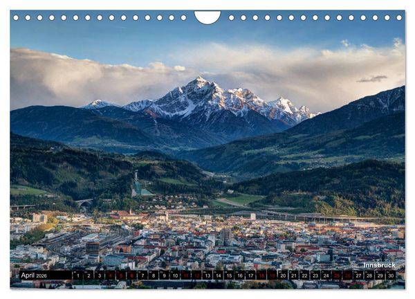 Produktbild: Tirol 2026 - die sch&ouml;nsten Pl&auml;tze (Wandkalender 2026 DIN A4 quer), CALVENDO Monatskalender