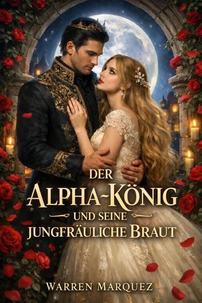 Produktbild: Der Alpha-K&ouml;nig und seine jungfr&auml;uliche Braut (Ein verfluchter Alpha und seine wahre, vorherbestimmte Gef&auml;hrtin - eine Werwolf-Romanze, #1)