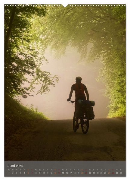 Produktbild: Fahrradfahren (hochwertiger Premium Wandkalender 2026 DIN A2 hoch), Kunstdruck in Hochglanz