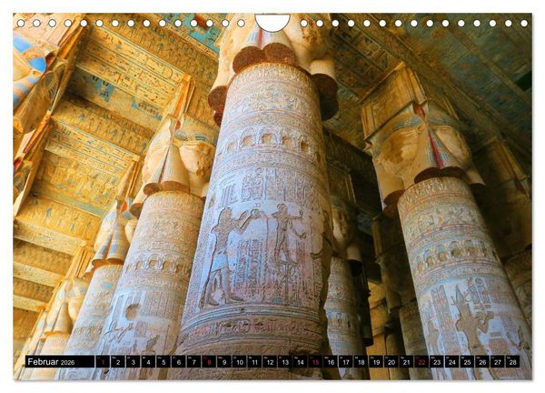 Produktbild: Zwischen Luxor und Qena - antikes &Auml;gypten am Nil (Wandkalender 2026 DIN A4 quer), CALVENDO Monatskalender