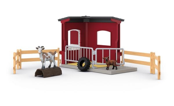 Produktbild: schleich&reg; Farm World Ziegenstall