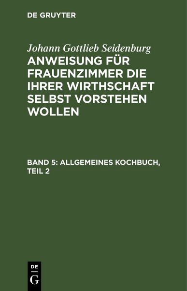 Produktbild: Allgemeines Kochbuch, Teil 2