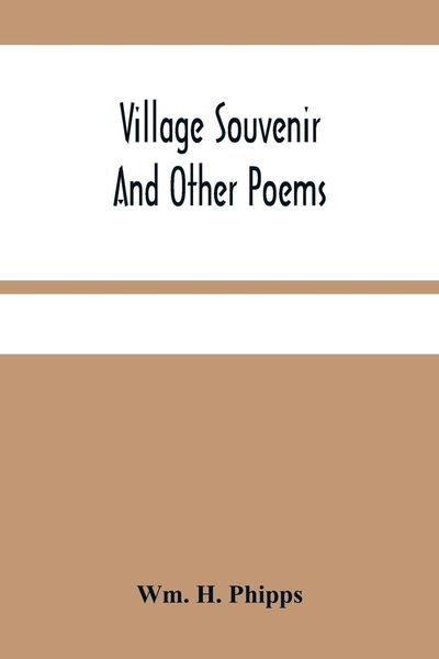 Produktbild: Village Souvenir And Other Poems