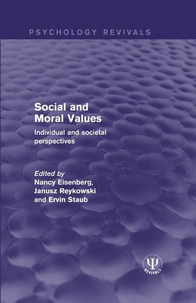 Produktbild: Social and Moral Values