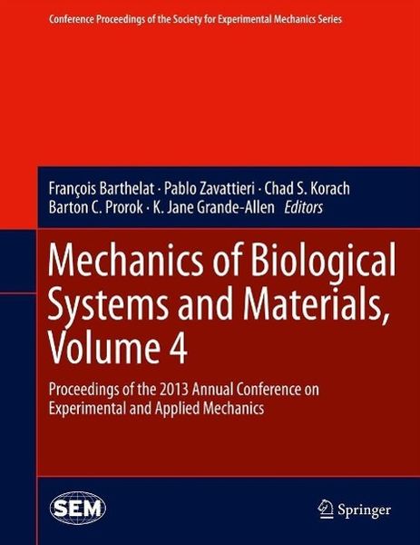 Produktbild: Mechanics of Biological Systems and Materials, Volume 4