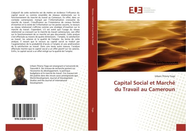 Produktbild: Capital Social et March&eacute; du Travail au Cameroun